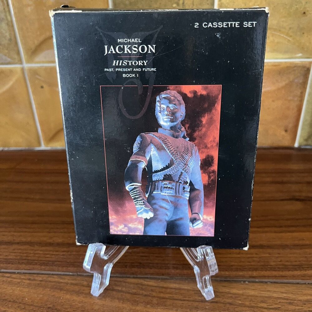 Michael Jackson History Book 1 - 2xCassette Set w/ Booklet 1995 Epic